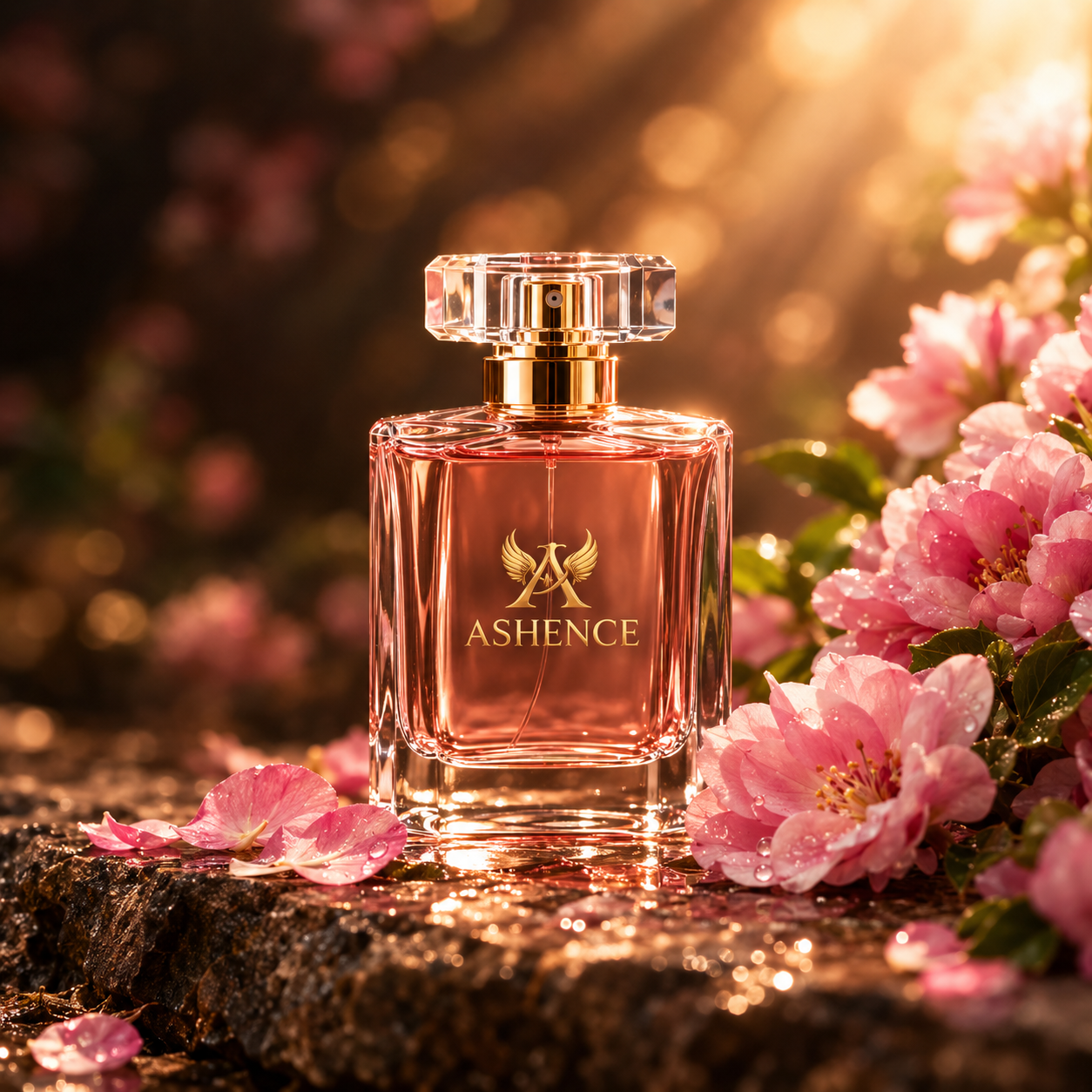 ASHENCE rose floral fragrance